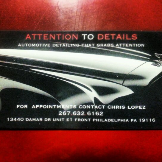 Att2detail215's profile picture. Automotive detailing that grabs attention