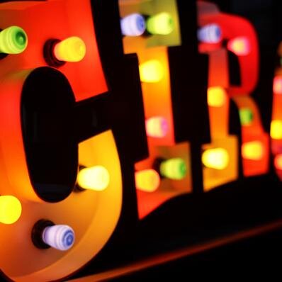 Vintage style Fairground Letters and Shapes with Light Bulbs and Neon.
 https://t.co/9LbUXsEa6M
