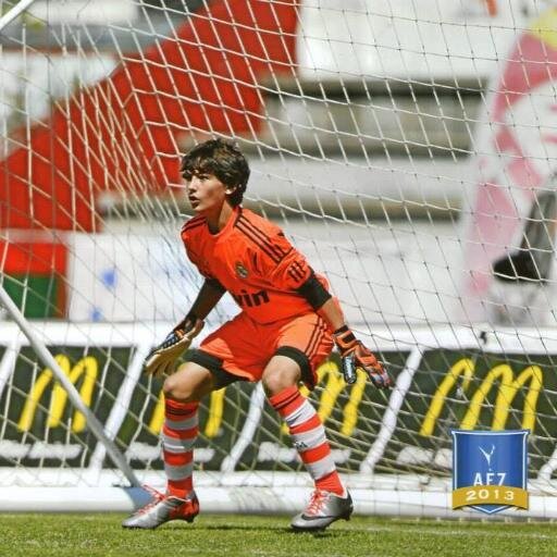 Portero del Real Madrid. ex jugador del Gimnastic Manresa