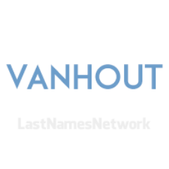 theVANHOUT's profile picture. Historical Information On The Last name VanHout