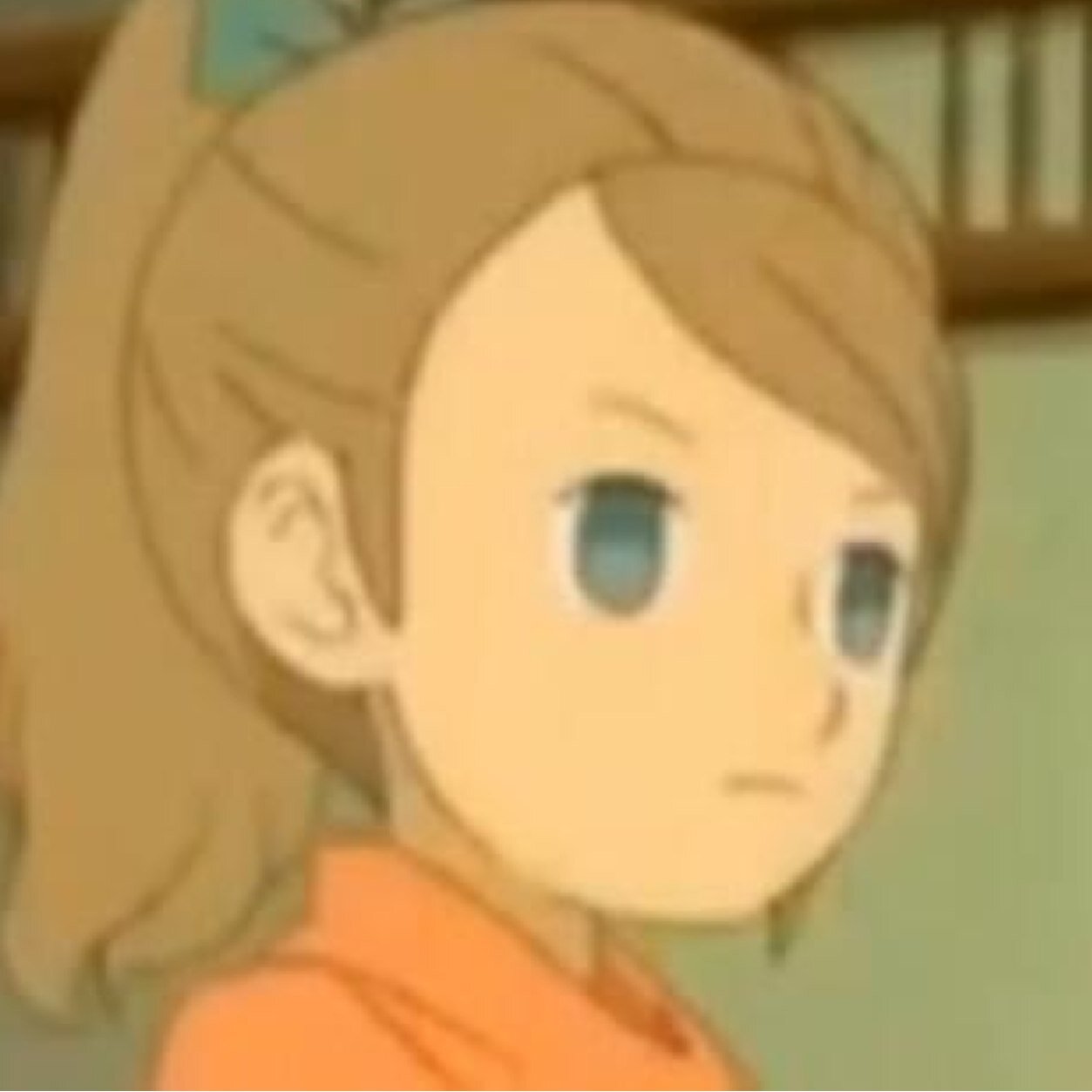 Egg time *layton dancing, hat falls off, flora blushs*