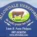 Allowdale Herefords:Breeders Anne P.&Liam Philpott (@allowdale) Twitter profile photo Allowdale Herefords:Breeders Anne P.&Liam Philpott (@allowdale) Twitter profile photo