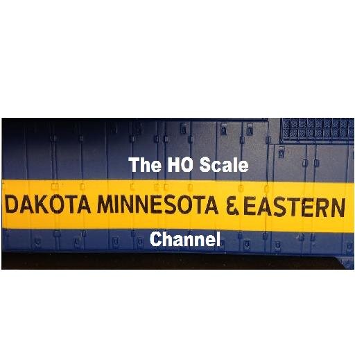 HO Scale Dakota Minnesota & Eastern YouTube Channel Twitter