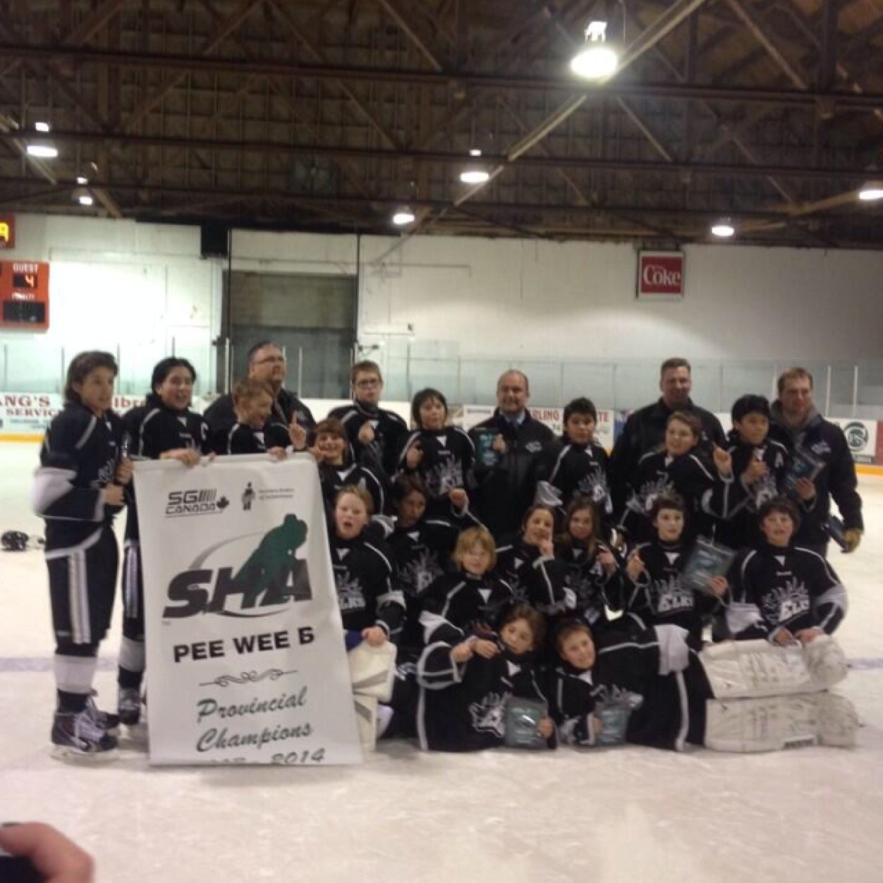 peewee2_elks's profile picture. Small town team in shellbrook sask provincial b champions