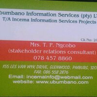 Thenjiwe Ngcobo (@incema_info) 's Twitter Profile
