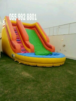 ‏‏حساب خاص لبيع و لتأجير الألعاب الهوائيه /زحليقه مائيه .نطيطا.ملعب صابوني.زحليقه هوائيه  للححز والاستفسار 0559928801