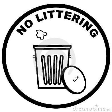 Informing people about littering