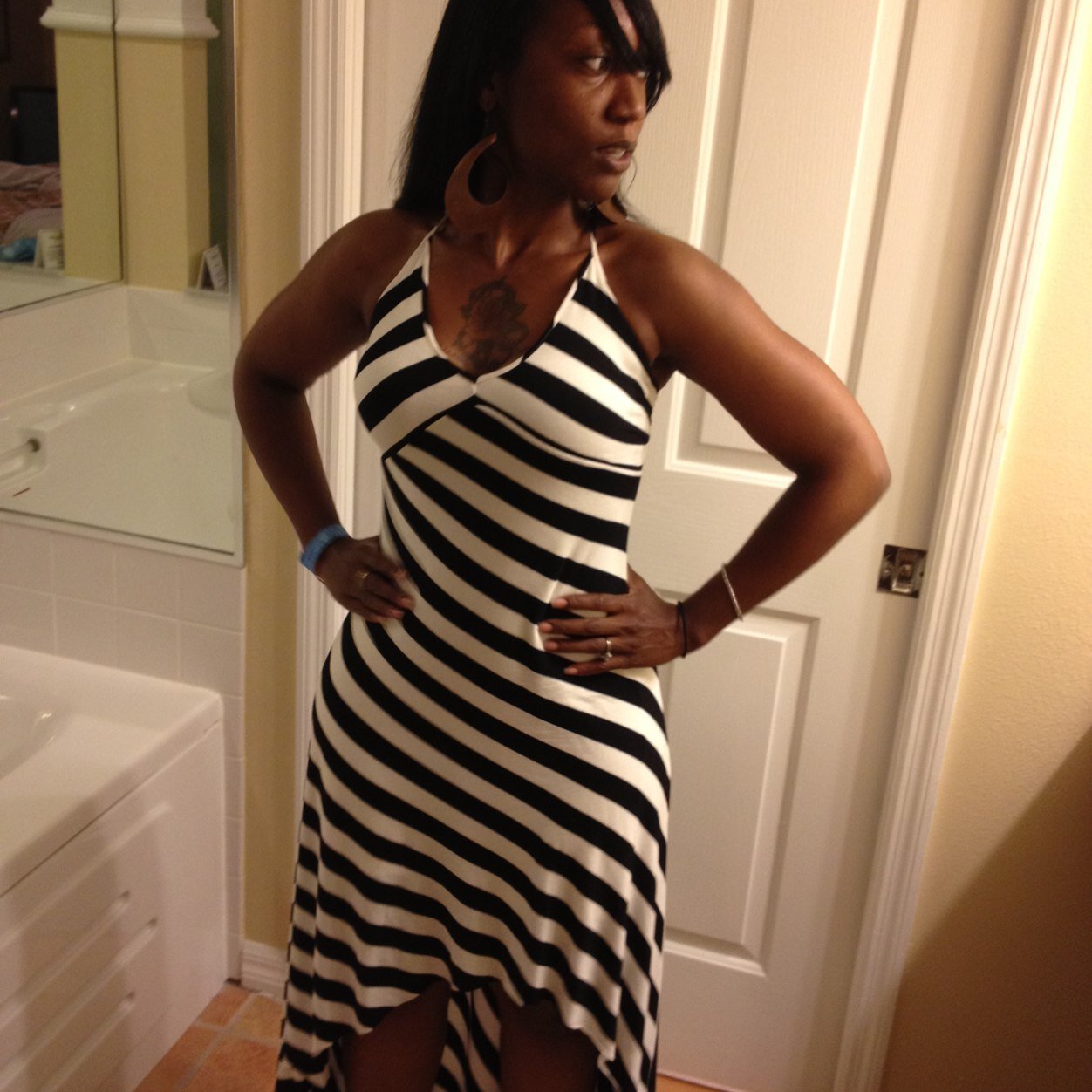 Strong, positive and ambitious. Most importantly a devoted mother.