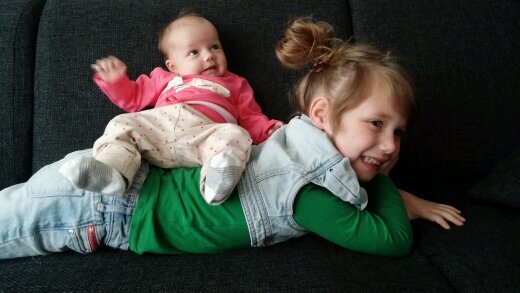 Where there is love there is life.//mama van esmee & jesley