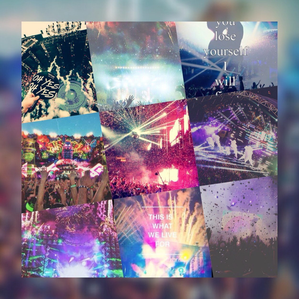 under the electric sky, we come together