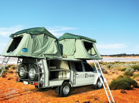 Australian tourism business that builds 4WD campers and rents them out to all corners of the country.