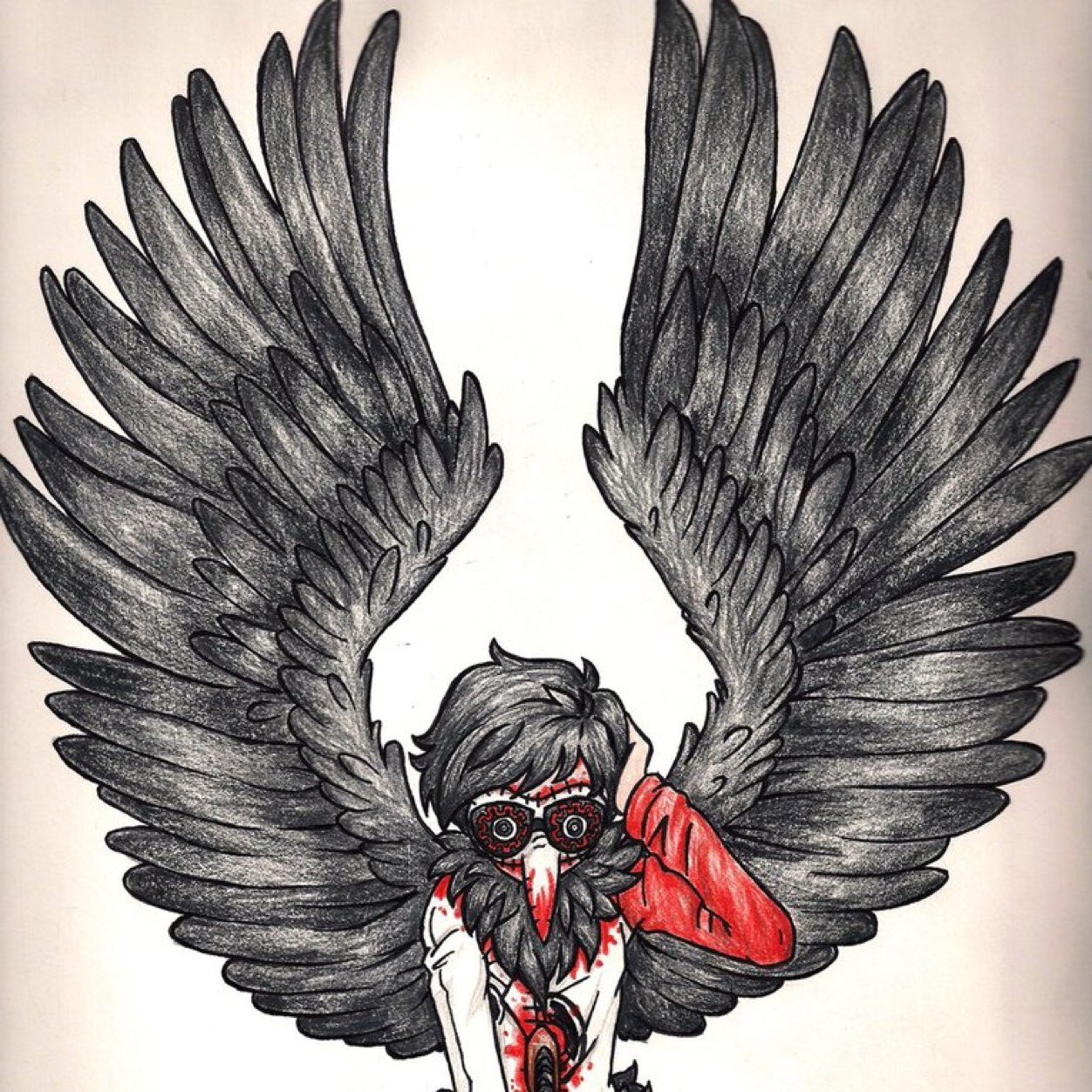Life is like an up and a down. It's like I can't even control how fast or slow I flap my wings. How loud or low I caw. How hard or soft I cry.