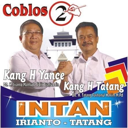 Coblos nomor 2!