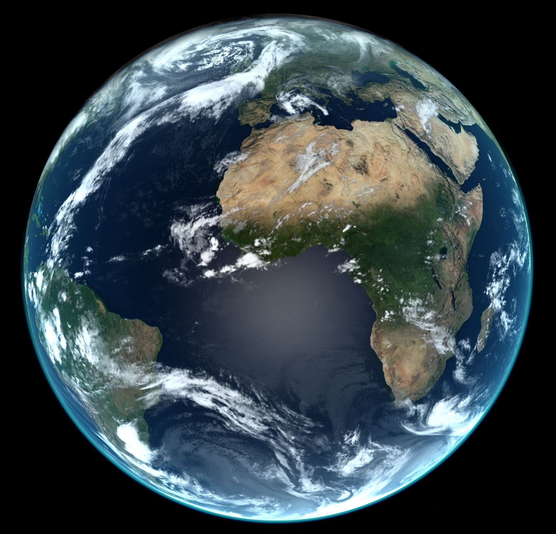 Beautiful images of the Earth from the time your baby was born.