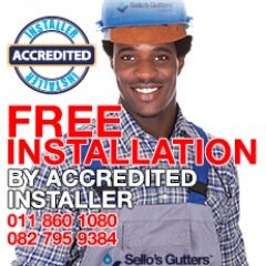 We are the only gutter company in South Africa that manufactures stainless steel, galvanized steel and colour material.