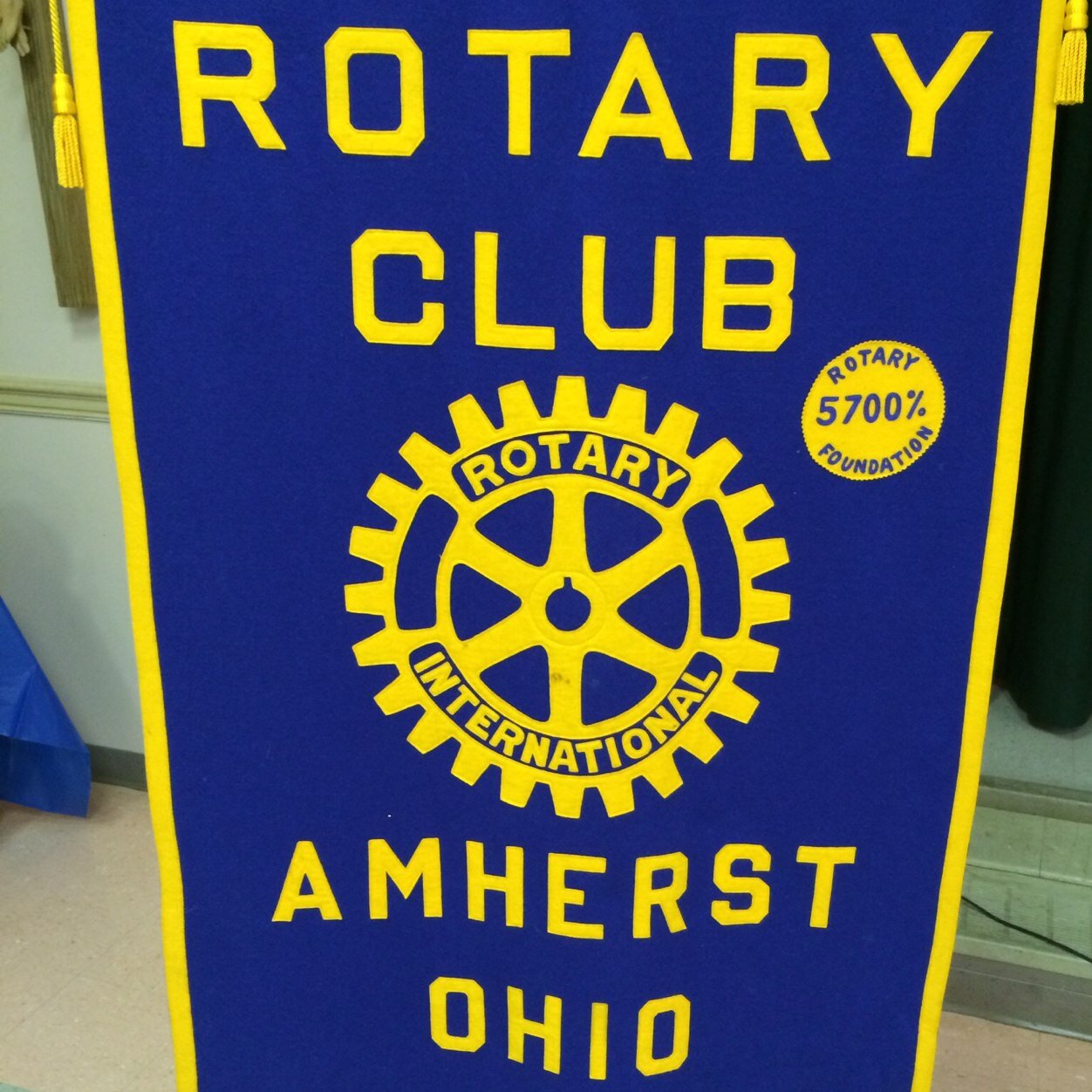 Amherst, Ohio Rotary Club District 6600 bringing together dedicated individuals to exchange ideas, build relationships, & take action.