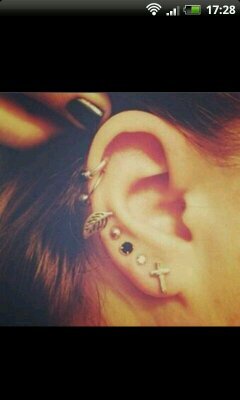 this is a page for all piercings! ears, tounge nose belly..... facebook- @p13rc1ng