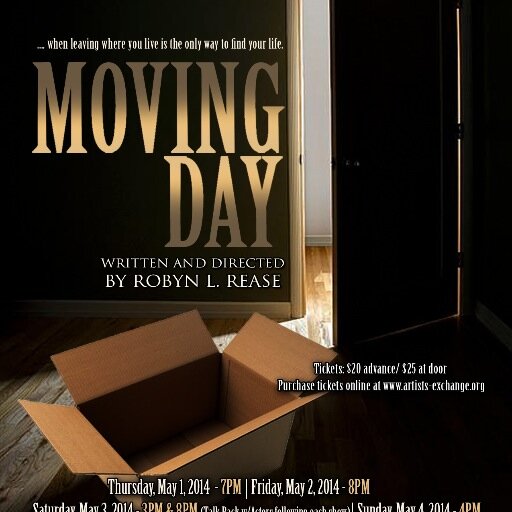 Moving Day is the upcoming stage play written and directed by Robyn Rease, Founder of Stage Praise Productions. FMI http://t.co/cJC1fYmNBe