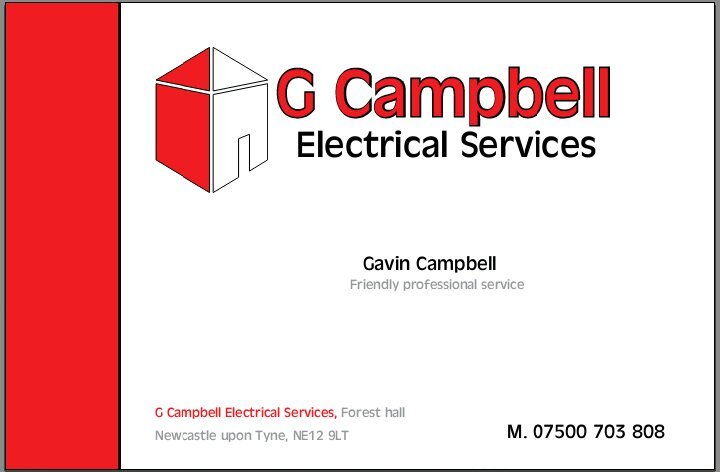 For all your Electrical needs call us on 07500703808