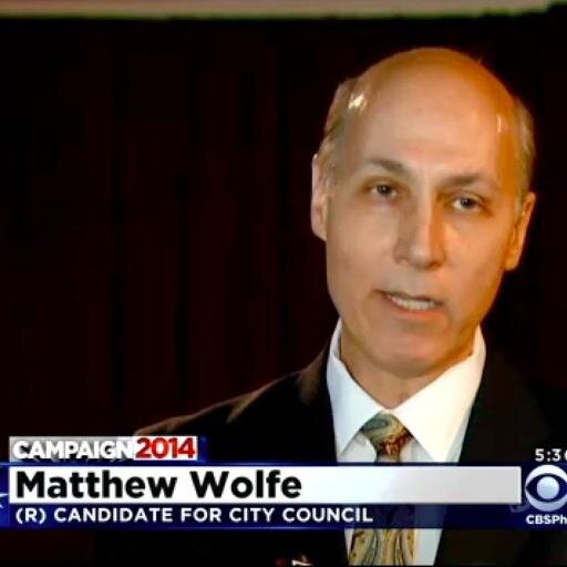 Matt Wolfe is a Republican Candidate for Philadelphia City Council at Large in the 2019 election