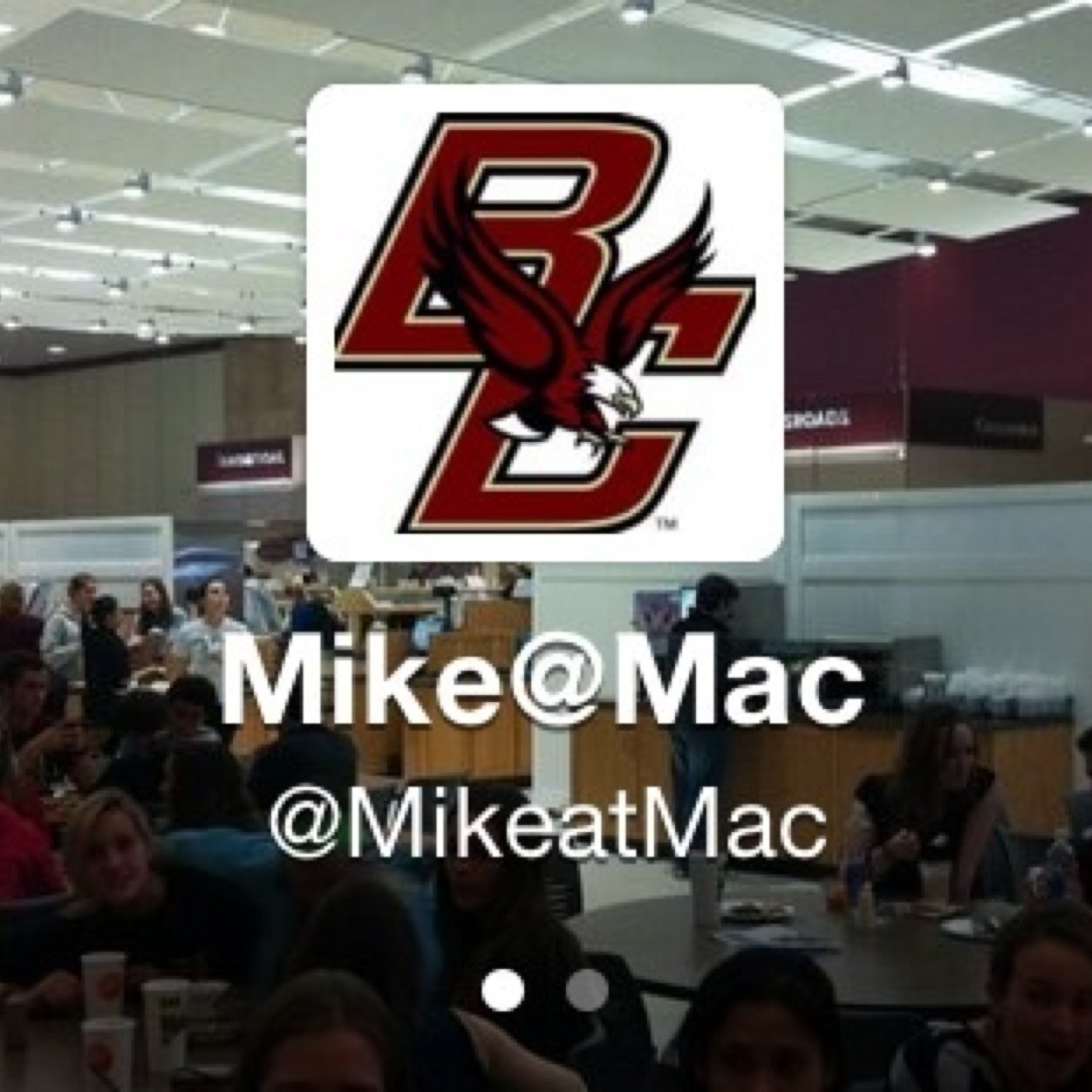 Follow  me for updates on McElroy Dining events, specials, and general info