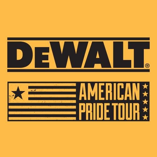 The Official Twitter account for the DEWALT #AmericanPrideTour. Follow all year for event information and chances to win.