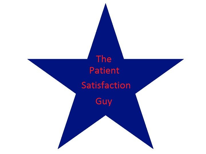 Strong interest in improving the patient experience. Sharing best practices. ThePatientSatisfactionGuy@gmail.com