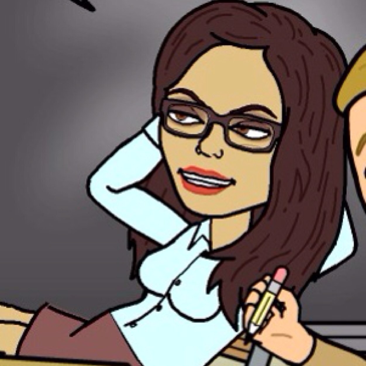 Chatty, newsy, fun loving kinda gal.