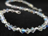 I'm obsessed with all beads especially shiny sparkly ones, I'm a huge fan of Swarovski crystal jewellery which I design and sell on ebay and on my new website