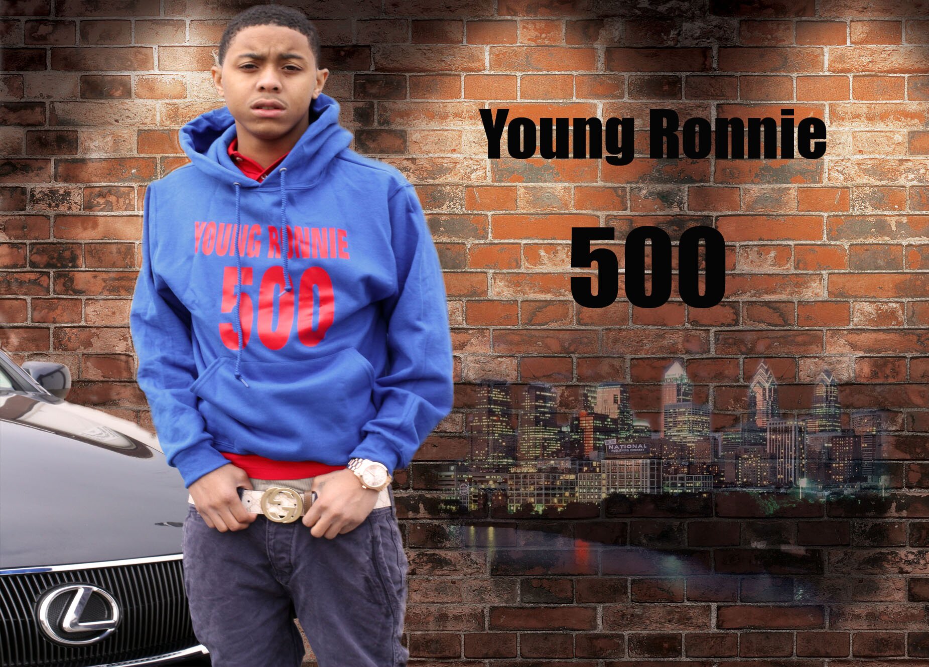 I'm the hottest in the world repping South West Philly YoungRonnie500 &Concore Entertainment ,aka Hitta