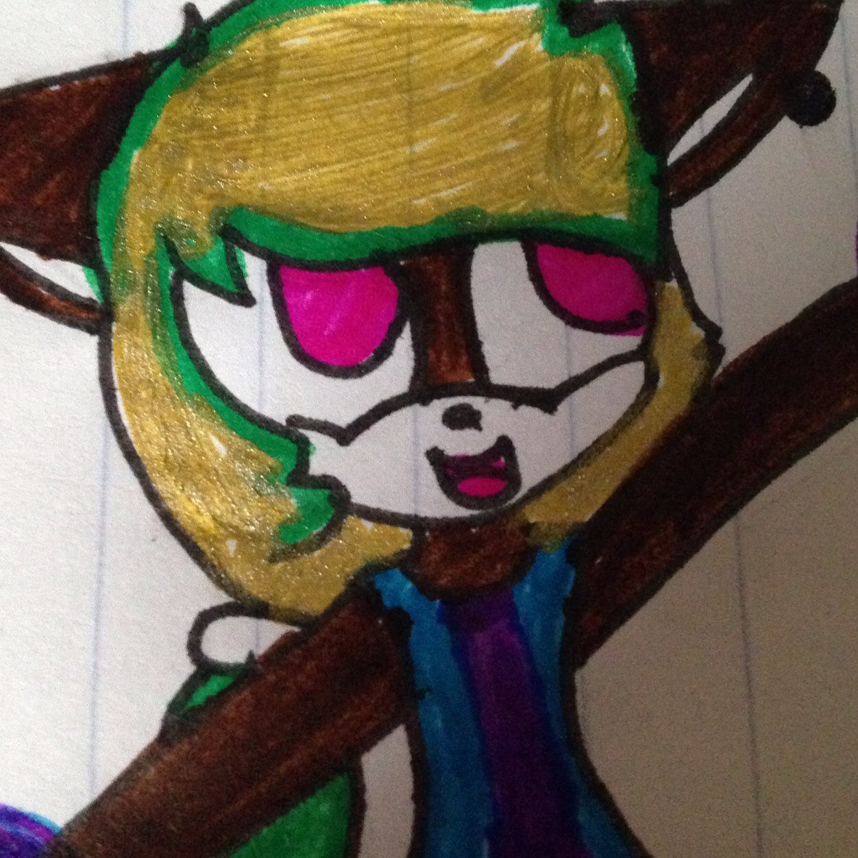 Hello!I'm Ema Dingo!The leader of the Cheer Team!Gooo Mobius High~!