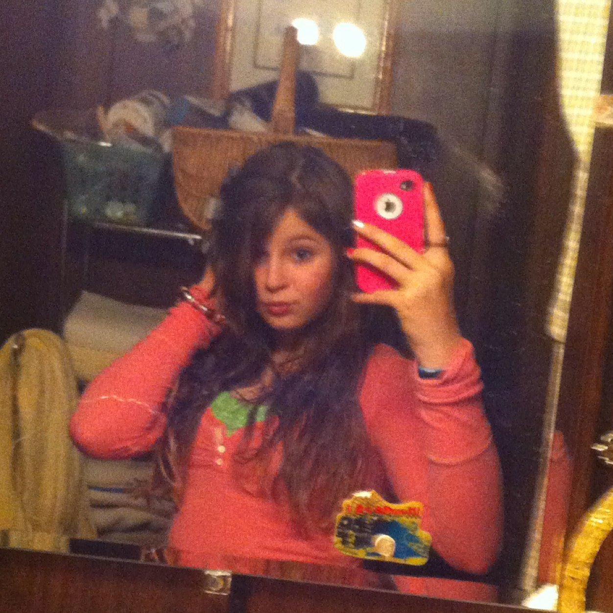 Lol Ilove being me myself and I. I do gymnastics, cheer, and dance. I also sing on stage and model. I am 16 and proud to be. LOL my glory days;)