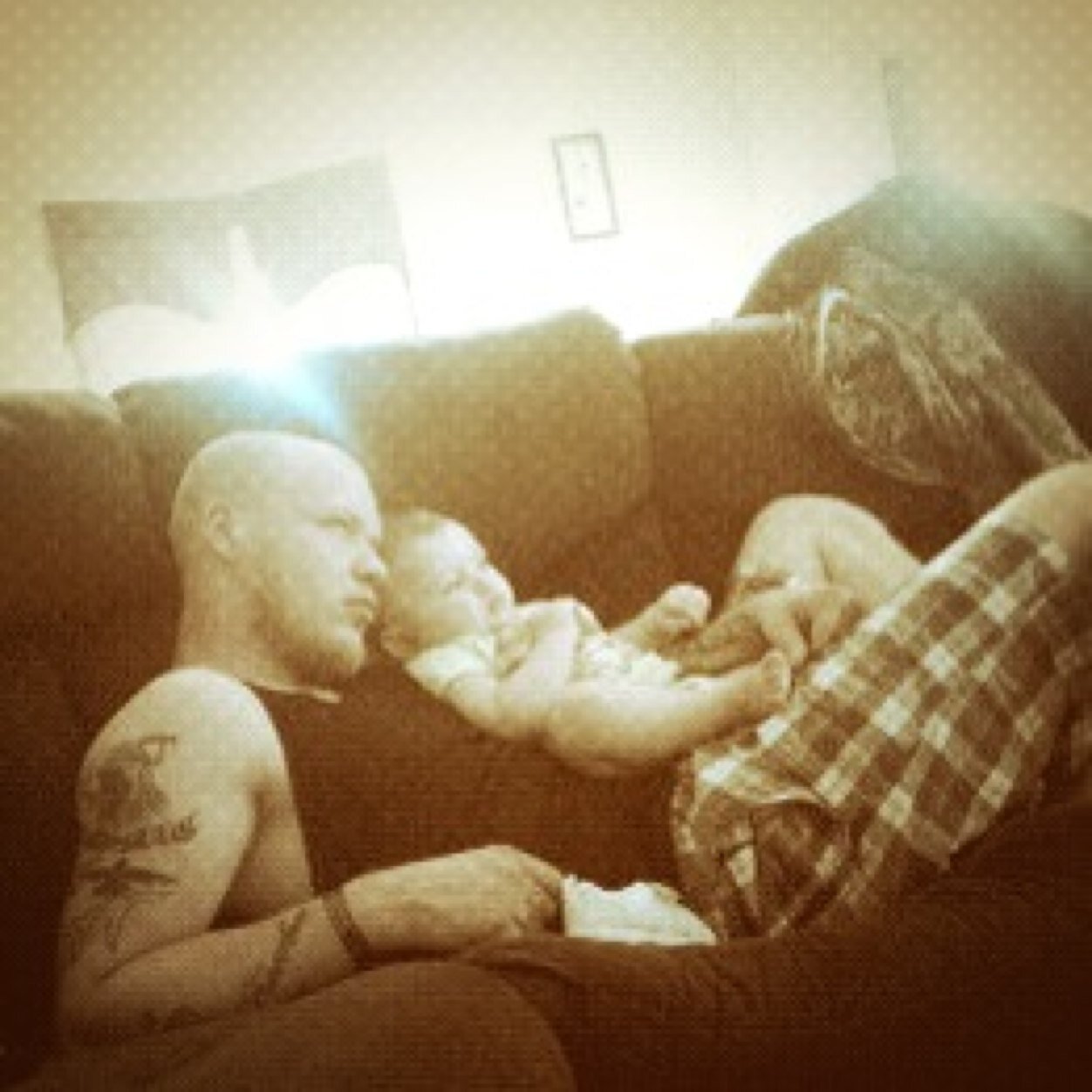 Married, father, veteran.