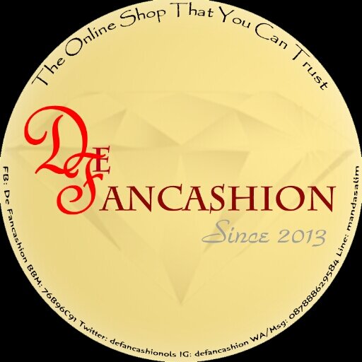 WA : 087888629584
Line : @defancashion
IG : @defancashion
BBM: 76B96C91
FB: De Fancashion

♥ NO VIA PULSA, BCA ONLY ! ♥