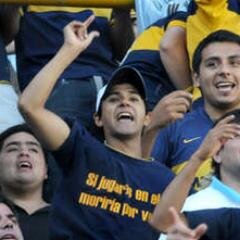 Hincha de Boca hasta la médula. Hijo de un bostero, hermano de un bostero, padre de un millonario.