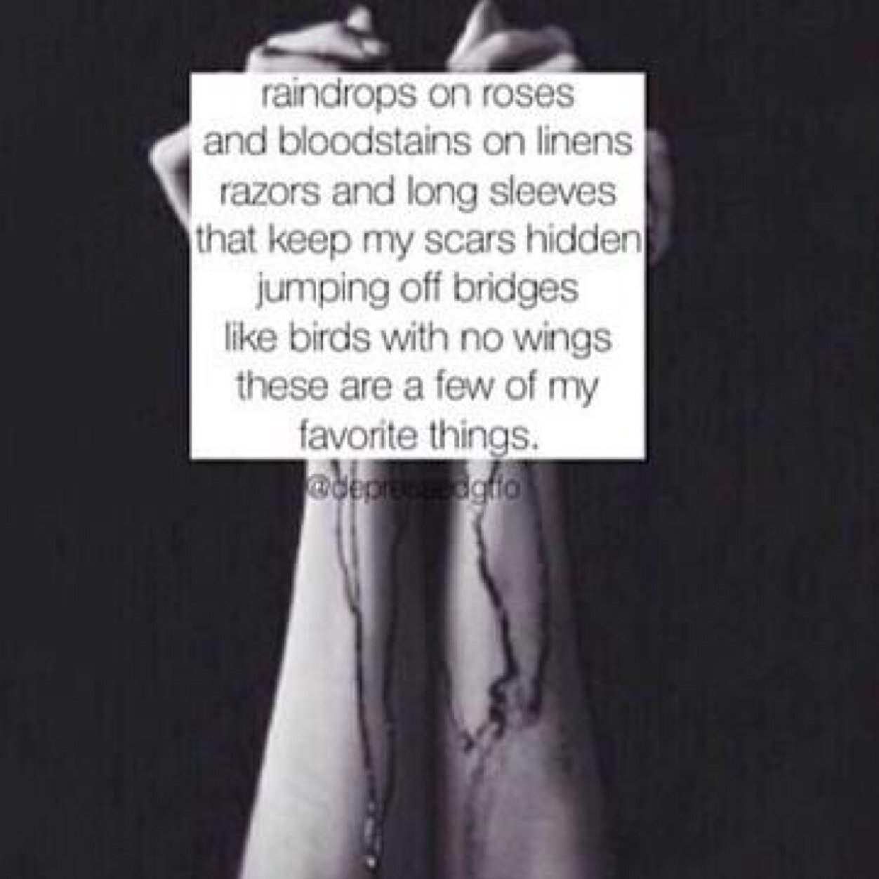 Its like being trapped. I hate myself. I am worthless. The flashbacks are what causes scars. ♡ He who is brave, is free.♡