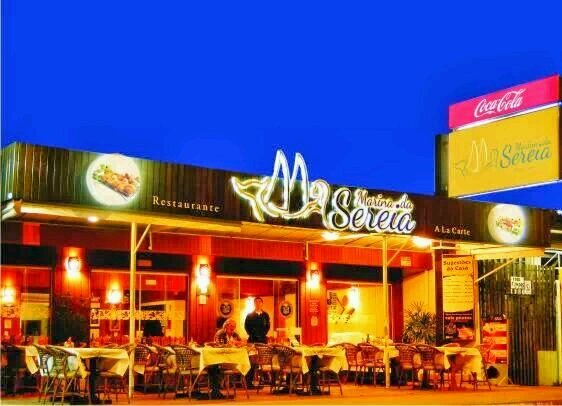 restaurante de frutos do mar, carnes, aves e massas.Venha desfrutar de momentos agradáveis!