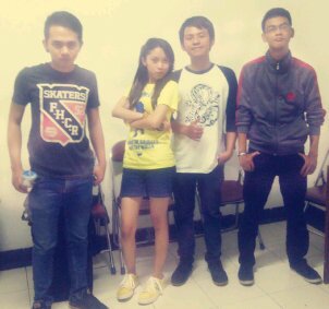 We're @e_gitta @Q_loopstation @robbyhermansah @rizalseftiyana ♡INDONESIA | RESPECT | POSITIVE booking CP:082216137487 (de) NEVER END \m/