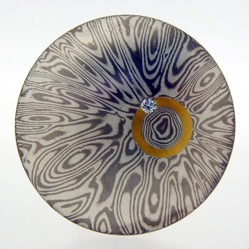 Broughton-Stuart Jewellery
Specialists in Precious Metal Mokume Gane
Craig Stuart and Sally Broughton