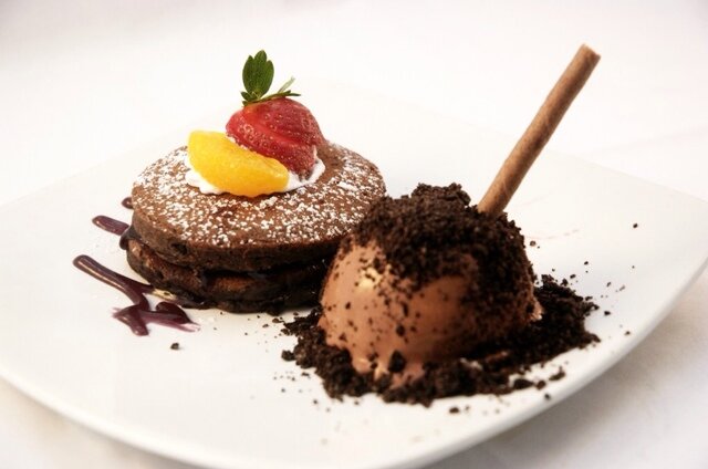 Pancake and Dessert House
 | @FoodFezt |
Jl Kaliurang km 5,5 gang Pandega Karya | +628562597172 |