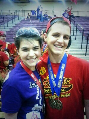 kelly and aj for roboprom queen and king!