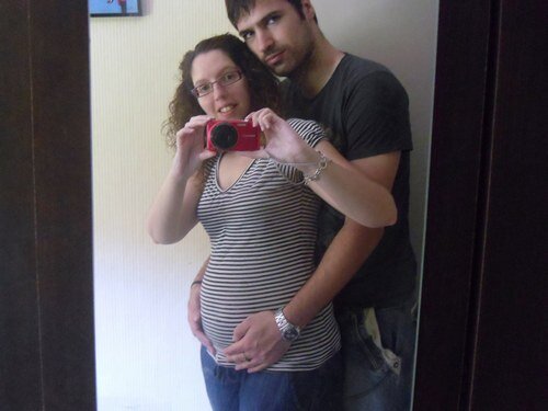 Futura mamá, lo mejor que me pasó en la vida.