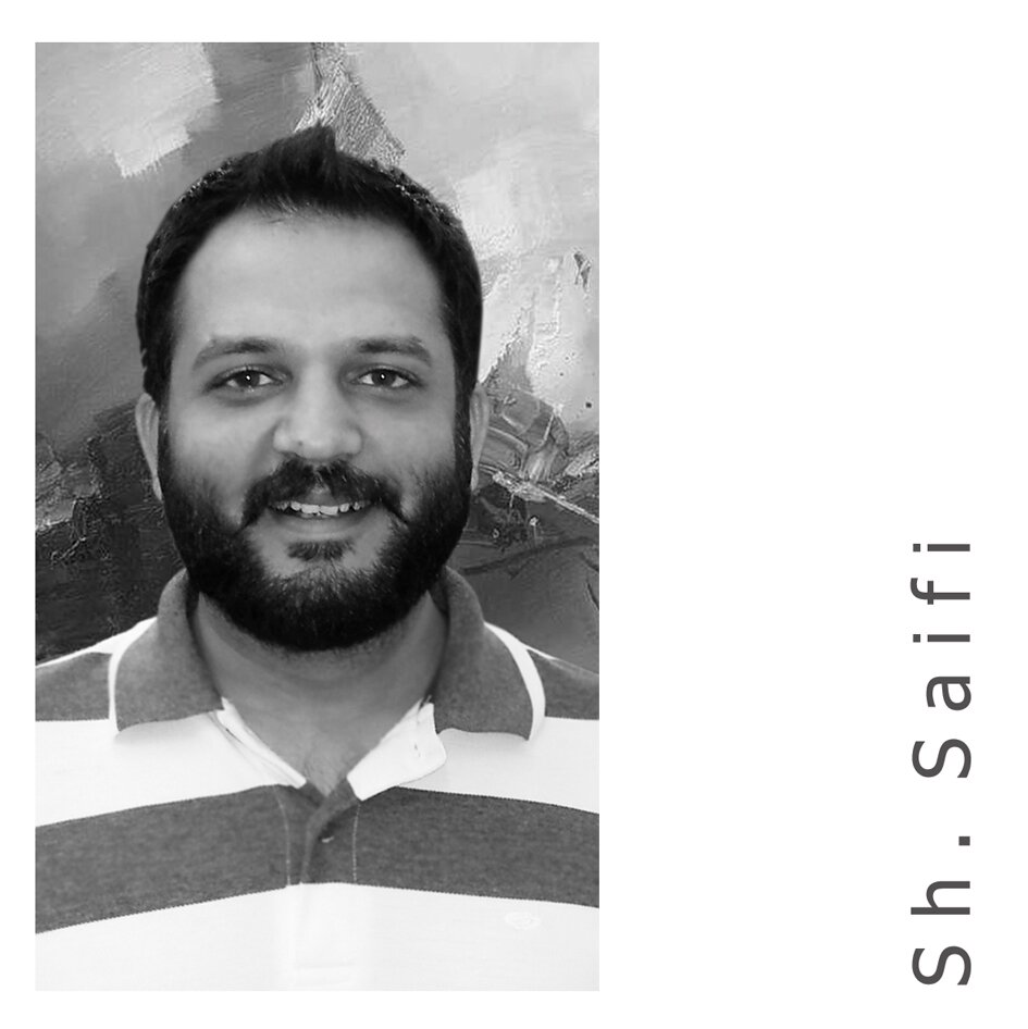 Sheikh Saifi is a revolutionary visual artist and master calligrapher, known for inventing bold new languages in both painting and script.