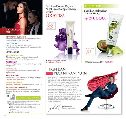ORIFLAME - RESELER/DROPSHIP ARE WELLCOME.. KEEP NO CHANCEL-CHANCEL BLACKLIST - Nama+Alamat Lengkap+No TLP..

HAPPY SHOPPING GUYS