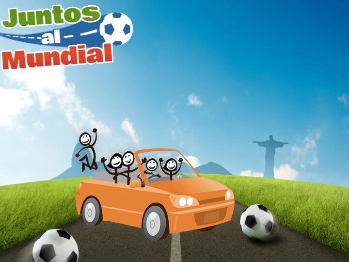 Juntosalmundial.cl te permite encontrar compañeros de ruta para tu viaje en auto rumbo al Mundial de Brasil. Más barato y Más ecológico!