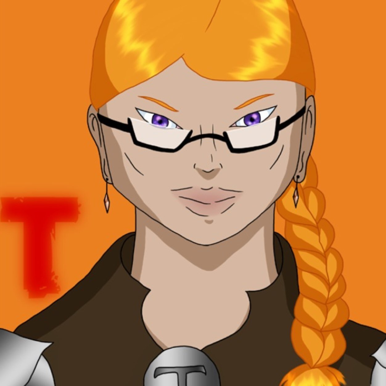 I represent a knight for team PLTM. Calm and collected, not easy to break. Weapon is Shrouder and Glory, only I can lift them. Semblance, Strength. #RWBYRP