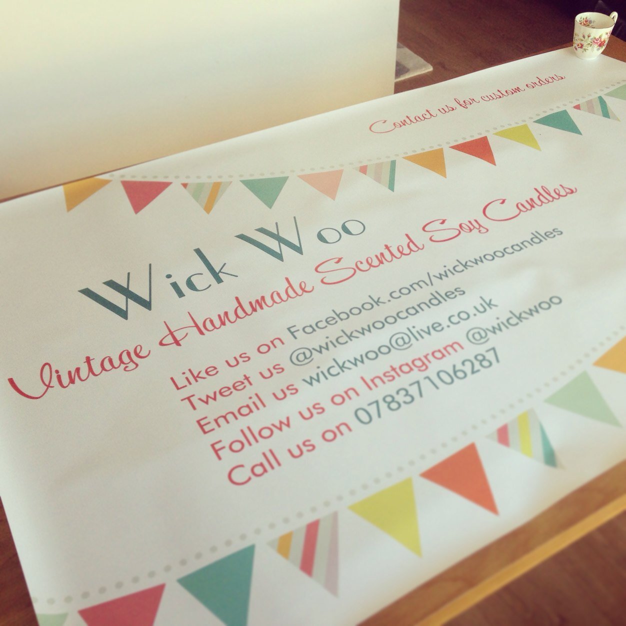 3 little owls, making candles all day long. Local business. Message for details
