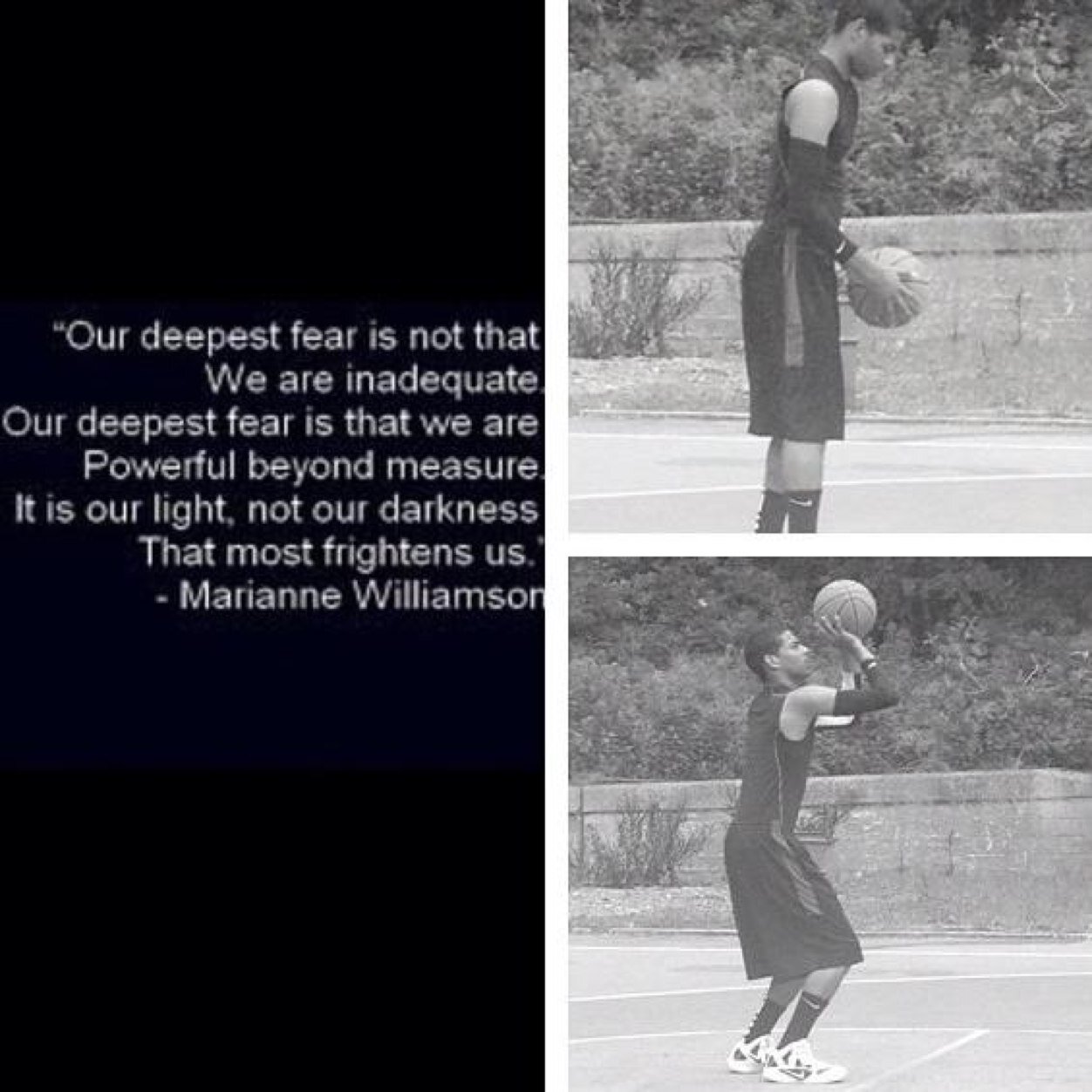 6ft2 Ball player. African Anerican and Hispanic.
I can accept failure, everyone fails at something. But I can't accept not trying. -Michael Jordan