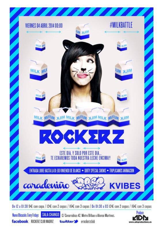 RRPP En Rockerz Club, Madrid. (SALA CHANGO C/COVARRUBIAS 42 METRO BILBAO O ALONSO MARTINEZ)  PARA MÁS INFO Y LISTAS HÁBLAME POR MD O WA : 645187290