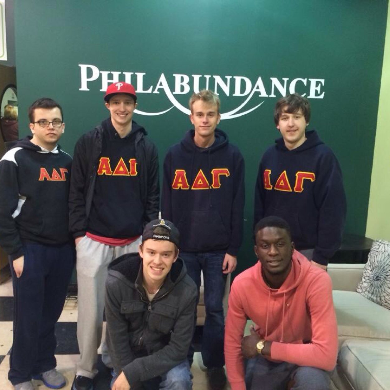 Alpha Delta Gamma National Fraternity, educating canidates at Cabrini since 2005!